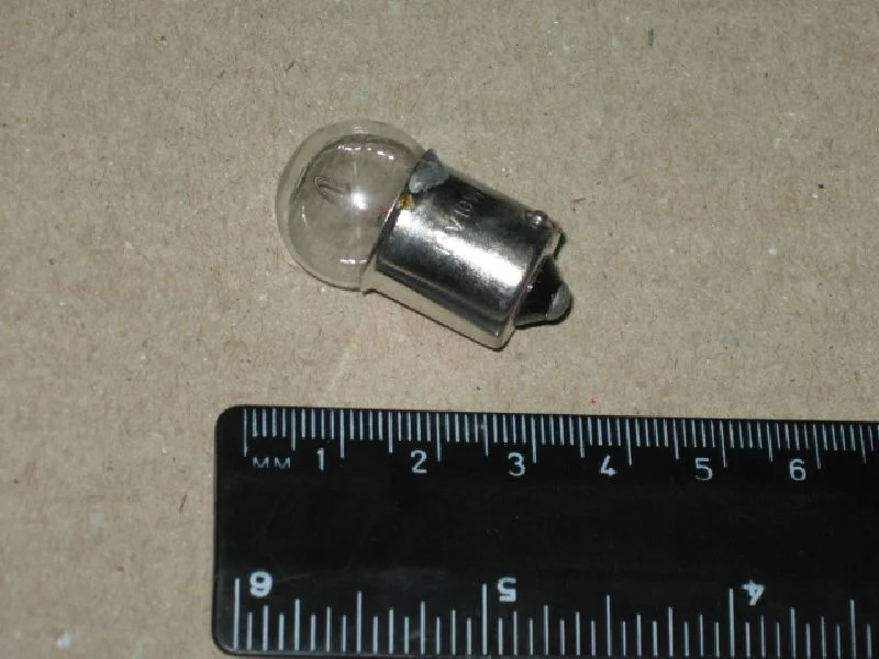 Лампа щитка приладів А 12-10 G18, 5 ВА15S (вир-во Китай)