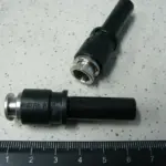 Фітінг повітряний метал-пластік,8х10