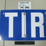 Табличка “TIR” складна