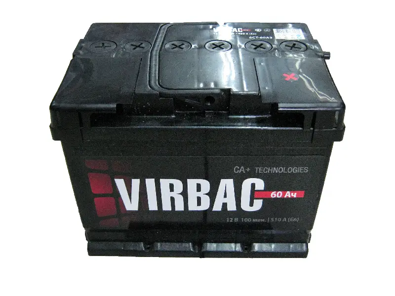 Акумулятор “VIRBAC “classic 6СТ-60 АЗ (0)  (вир-во Україна)