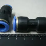 Фітінг повітряний пластік, прямий d-11