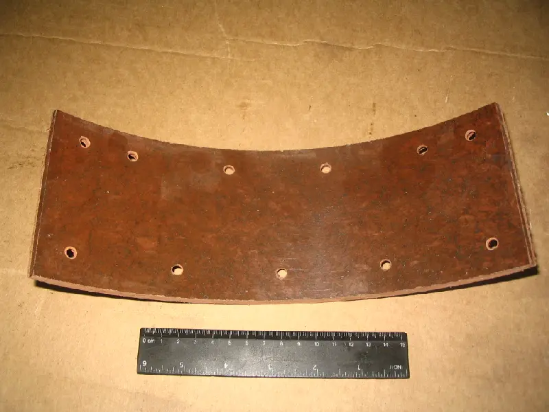 Накладка гальм. 53 зад. корот. свердел. (282х100х8, 5) (вир-во Фритекс)