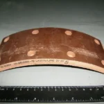 Накладка гальм. 3307 пер. корот. свердел. (200х80) (вир-во Фритекс)