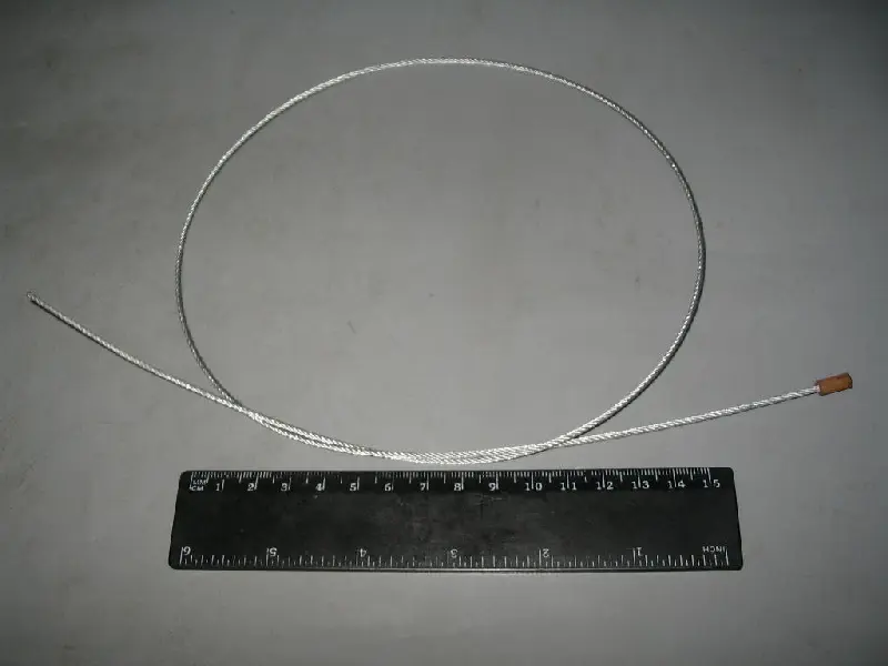 Трос газу Волга (дв.402) L = 775 (куплен. ГАЗ)