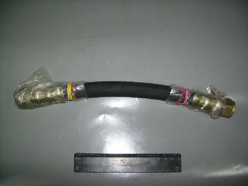 Шланг ГУР автобус Еталон L = 330, М22 (г-г) (вир-во Львовавтозапчасть)