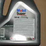 Олива моторна MOBIL SUPER 3000 5W40 API SL / CF (Каністра 4л)