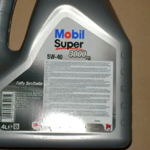 Олива моторна MOBIL SUPER 3000 5W40 API SL / CF (Каністра 4л)