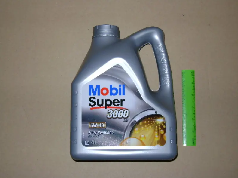 Олива моторна MOBIL SUPER 3000 5W40 API SL / CF (Каністра 4л)