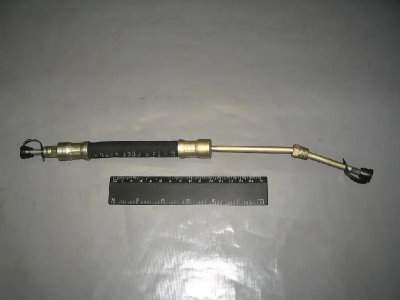 Шланг ГУР Волга з наконечниками (короткий) (вир-во ГАЗ)