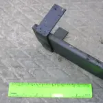Лист ресори № 3 передн. ГАЗ 3302 890мм з хомутом