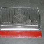 Скло фари Газель, Волга п/тум. біле (вир-во Старьстекло)