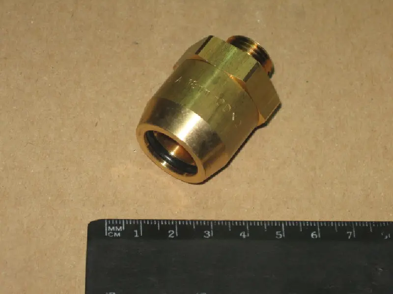 Штуцер швидкий в пневморессору M22x1.5 (діам. 18) (вир-во Wabco)