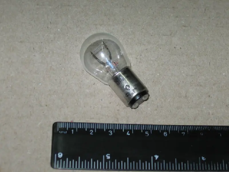 Лампа допоміжн. освітлення P21/5w 12v 21/5w Bay15d (вир-во OSRAM)