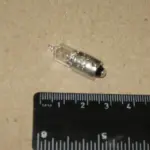 Лампа допоміжн. освітлення H6w 12v 6w Bax9s (вир-во OSRAM)