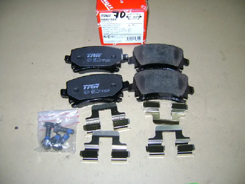 Колодка гальм. AUDI A4, SEAT, SKODA, VW задн. (вир-во TRW)