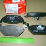 Колодка гальм. AUDI A3, SEAT Cordoba, SKODA, VW передн. (вир-во TRW)