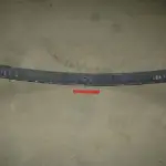 Лист ресори № 4 передн. КрАЗ 255Б 1503мм