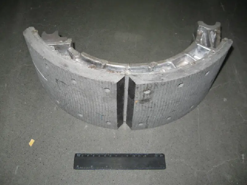 Колодка гальм. ЗІЛ задн. (алюм.) (вир-во м.Мценськ)