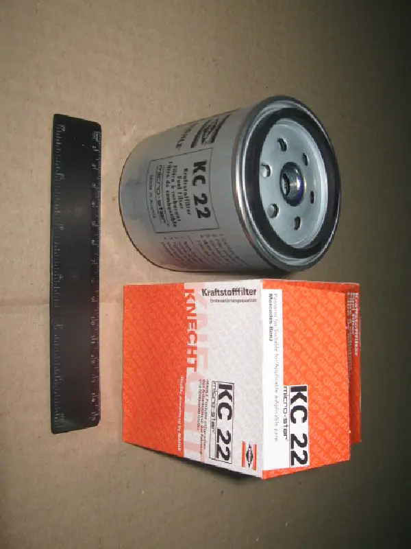 Фільтр палив. MB (вир-во Knecht-mahle) KC22