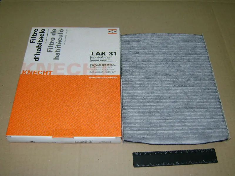Фільтр салон. SEAT, SKODA, VW (вир-во Knecht-mahle) LAK31