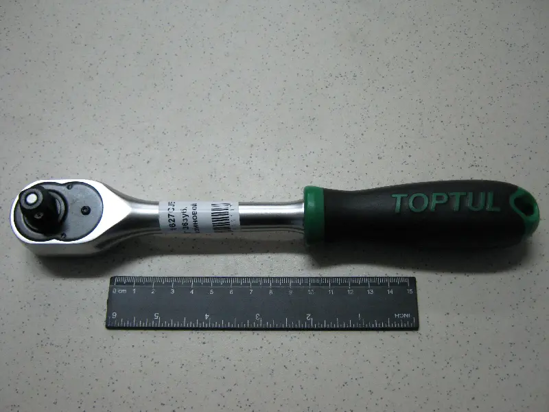 Трещотки 1/2″ 36зуб. з рез. ручкою